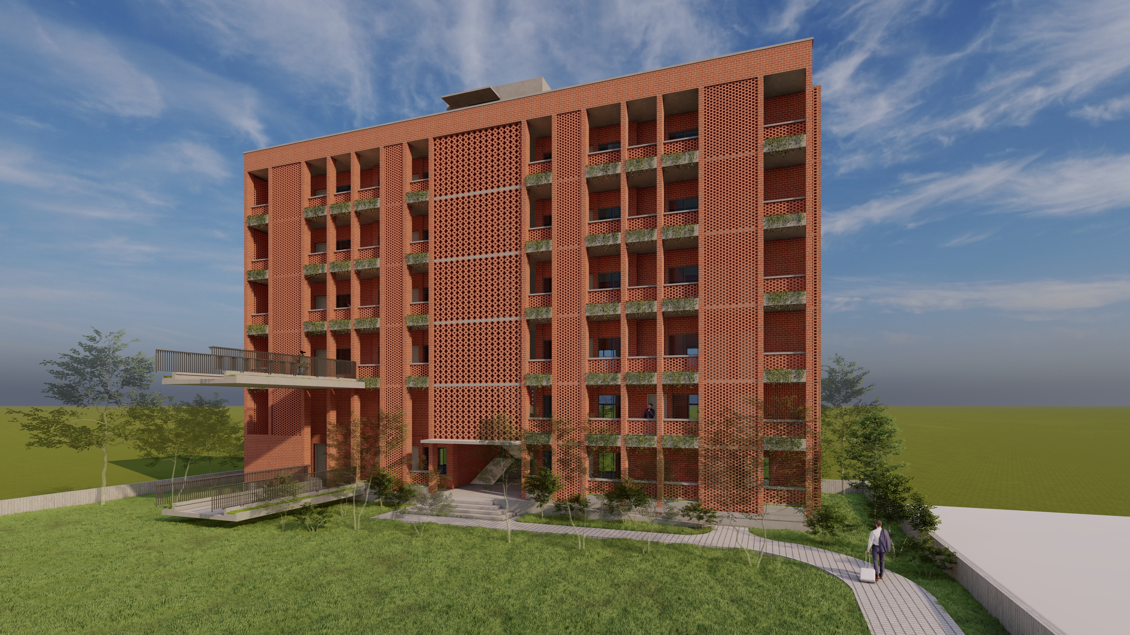 Dormitory Building (RCC Structure)